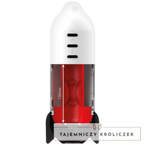 Jamyjob Rocket - zaawansowana maszyna intymna z kompresją i wibracją USB JAMYJOB