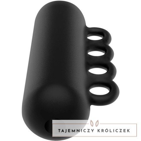 Jamyjob Tensek 5 Czarna Maszyna Intymna z Uchwytami TPE 18 cm JAMYJOB