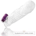 Ohmama Model Teksturowany z Wibrującym Systemem, 13 cm - Transparentny OHMAMA