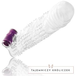Ohmama Model Teksturowany z Wibrującym Systemem, 13 cm - Transparentny OHMAMA