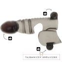 Ohmama Silikonowa Nakładka 3-silnikowa na strefy intymne 14cm OHMAMA