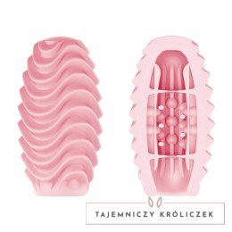 Pretty Love Egg Pink - Dwustronny model intymny z elastycznego TPR PRETTY LOVE