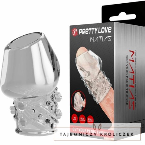 Pretty Love Matias - Przezroczysty rękaw wydłużający do treningu PRETTY LOVE
