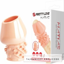 Pretty Love Matias anatomiczny nakładka powiększająca cielista TPR PRETTY LOVE