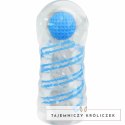 Pretty Love Mini System Intymny Spiralny Niebieski Kompaktowy TPR PRETTY LOVE