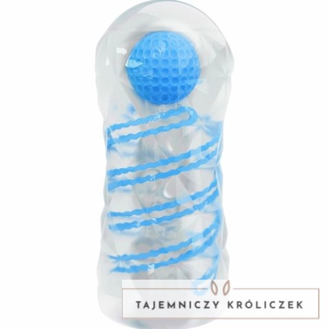 Pretty Love Mini System Intymny Spiralny Niebieski Kompaktowy TPR PRETTY LOVE