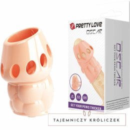 Pretty Love Oscar - anatomiczny rękaw powiększający, kolor cielisty PRETTY LOVE