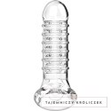 VirilXL V15 Przezroczysty rękaw intymny do powiększania rozmiaru 13,5 cm VIRILXL