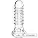 VirilXL V15 Przezroczysty rękaw intymny do powiększania rozmiaru 13,5 cm VIRILXL