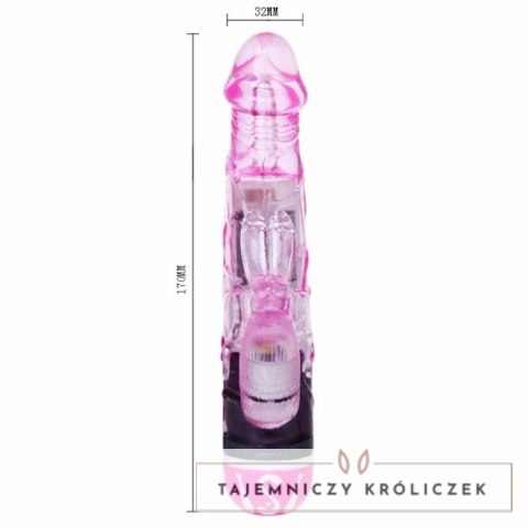 Baile Model Rabbit 10 Trybow Wielofunkcyjny Masażer Intymny Rożowy BAILE
