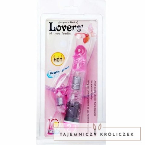 Baile Model Rabbit 10 Trybow Wielofunkcyjny Masażer Intymny Rożowy BAILE