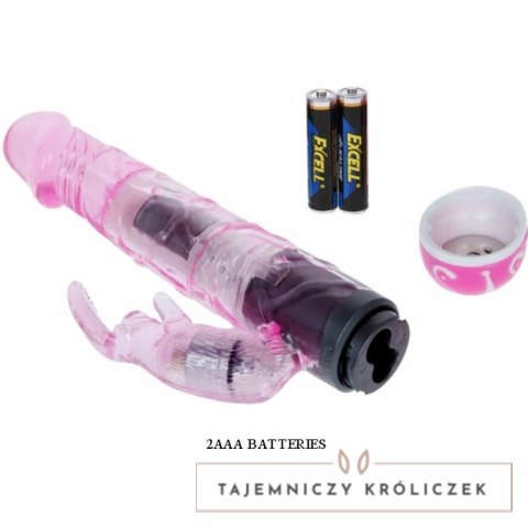 Baile Model Rabbit 10 Trybow Wielofunkcyjny Masażer Intymny Rożowy BAILE