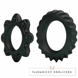Baile Zestaw 2 silikonowych pierścieni anatomicznych Flowering BAILE