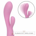 CalExotics Contour Zoie Rożowy - Elastyczny Podwojny Masażer Silikonowy CALEXOTICS