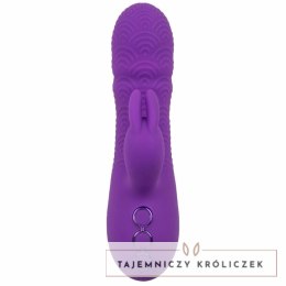 CalExotics Manhattan Beach Marvel fioletowy stymulator podwojny IPX7 CALEXOTICS
