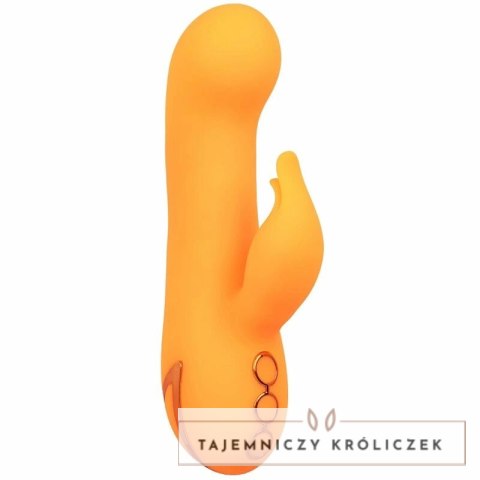 CalExotics Montecito Muse Orange - wielofunkcyjny stymulator z systemem pompowania CALEXOTICS