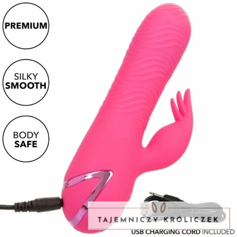 CalExotics Sacramento Sweetie Kalifornijski Wibrator Krolik Rożowy USB CALEXOTICS