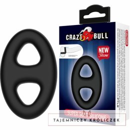 Crazy Bull podwojny silikonowy pierścień elastyczny super miękki 1,9 cm CRAZY BULL