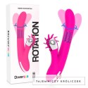 Diversia Bunny Rotation 24 cm - model obrotowy silikonowy z ładowaniem USB DIVERSIA