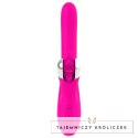Diversia Bunny Rotation 24 cm - model obrotowy silikonowy z ładowaniem USB DIVERSIA