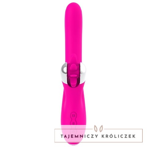 Diversia Bunny Rotation 24 cm - model obrotowy silikonowy z ładowaniem USB DIVERSIA