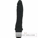 Get Real Classic Black - silikonowy model wibracyjny, duży rozmiar 24,9 cm GET REAL