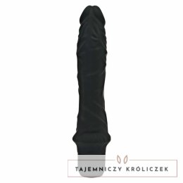 Get Real Classic Black - silikonowy model wibracyjny, duży rozmiar 24,9 cm GET REAL