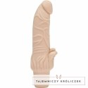 Get Real Classic Stim - anatomiczny model z elastyczną powierzchnią, 21 cm GET REAL