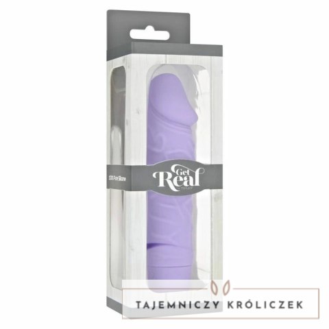 Get Real Mini Classic Violet - kompaktowy wibrator wielofunkcyjny silikonowy GET REAL