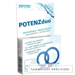 Joydivision POTENZduo XL - Zestaw Niebieskich Pierścieni Anatomicznych JOYDIVISION