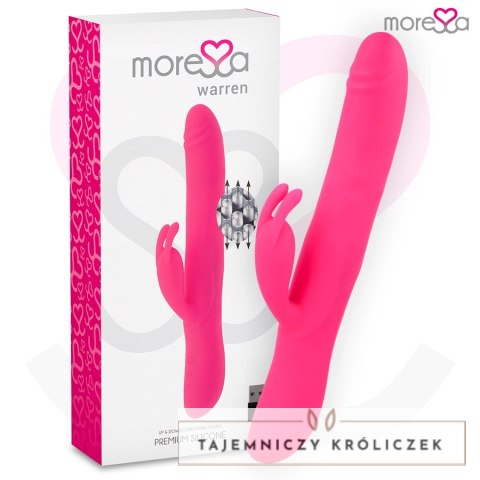 Moressa Warren Premium silikonowy model z systemem Rolling, fioletowy 25,5 cm MORESSA