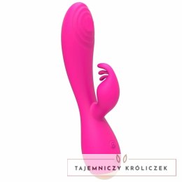Nalone Magic Stick - model dwusilnikowy, silikonowy, rożowy, 19 cm NALONE