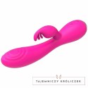 Nalone Magic Stick - model dwusilnikowy, silikonowy, rożowy, 19 cm NALONE