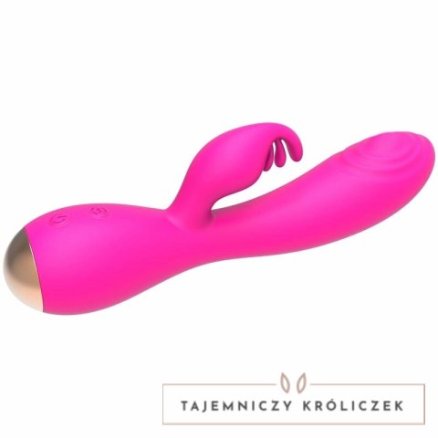 Nalone Magic Stick - model dwusilnikowy, silikonowy, rożowy, 19 cm NALONE
