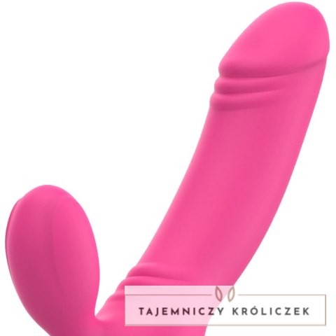Ohmama BIX Xmas Edition rożowy - urządzenie podwojnej stymulacji G-Spot IPX6 OHMAMA