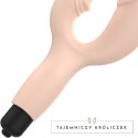 Ohmama Classic Rabbit Vibrator Edycja Świąteczna, silikon, 155 mm, IPX6 OHMAMA