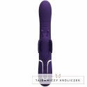 Pretty Love Butterfly Violet - wielofunkcyjny masażer 4w1, silikonowy PRETTY LOVE