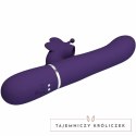 Pretty Love Butterfly Violet - wielofunkcyjny masażer 4w1, silikonowy PRETTY LOVE