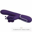 Pretty Love Butterfly Violet - wielofunkcyjny masażer 4w1, silikonowy PRETTY LOVE