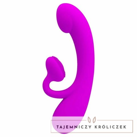 Pretty Love Felix model falujący silikon fioletowy 10 trybow USB PRETTY LOVE