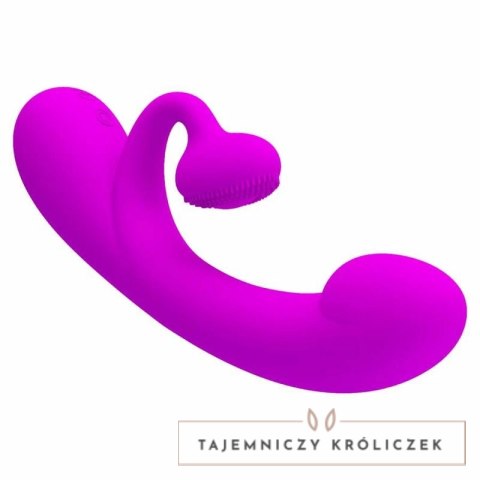 Pretty Love Felix model falujący silikon fioletowy 10 trybow USB PRETTY LOVE
