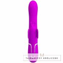 Pretty Love Rabbit Motyl 4w1 wielofunkcyjny model silikonowy fuksja PRETTY LOVE