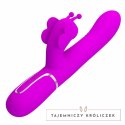 Pretty Love Rabbit Motyl 4w1 wielofunkcyjny model silikonowy fuksja PRETTY LOVE