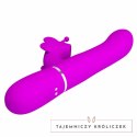 Pretty Love Rabbit Motyl 4w1 wielofunkcyjny model silikonowy fuksja PRETTY LOVE