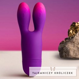 Rocks-Off Glo-Girl Bunny fioletowy elastyczny model z 10 trybami IPX7 ROCKS-OFF