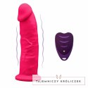 Silexd Model 2 Pink 17 cm - anatomiczny system wibracji z pilotem SILEXD