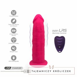 Silexd Model 2 Pink 17 cm - anatomiczny system wibracji z pilotem SILEXD