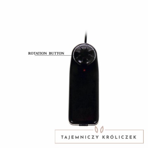 Baile Super Rota Dong 20,5 cm - Model obrotowy z przyssawką TPR BAILE