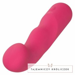CalExotics Pixies Curvy Rożowy - Masażer Silikonowy 10 Trybow USB CALEXOTICS