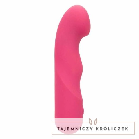 CalExotics Pixies Curvy Rożowy - Masażer Silikonowy 10 Trybow USB CALEXOTICS